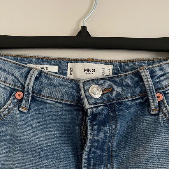 MANGO Crop Slim-Fit Grace Jeans - Picture 4 of 10